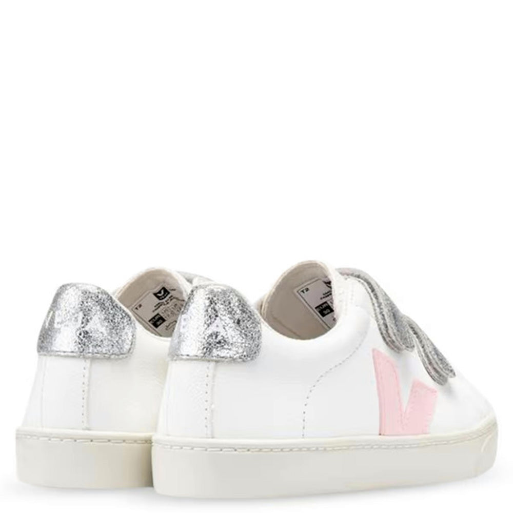 Veja Girls Velcro Trainers White 33