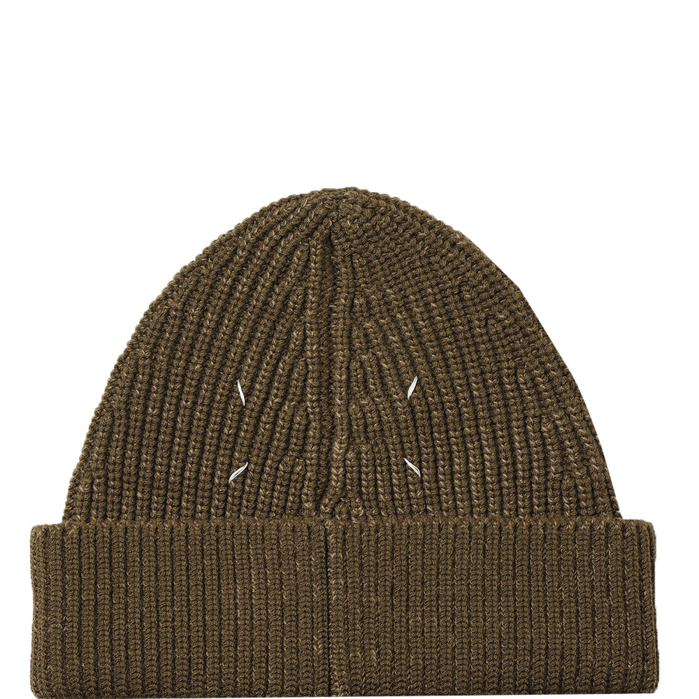 Maison Margiela Mens Wool Hat Brown S