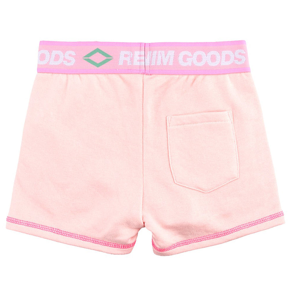 Replay Girls Wild Logo Shorts Pink 10Y
