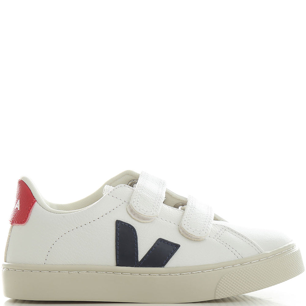 Veja Unisex Kids Explar Leather Sneakers White EU 30