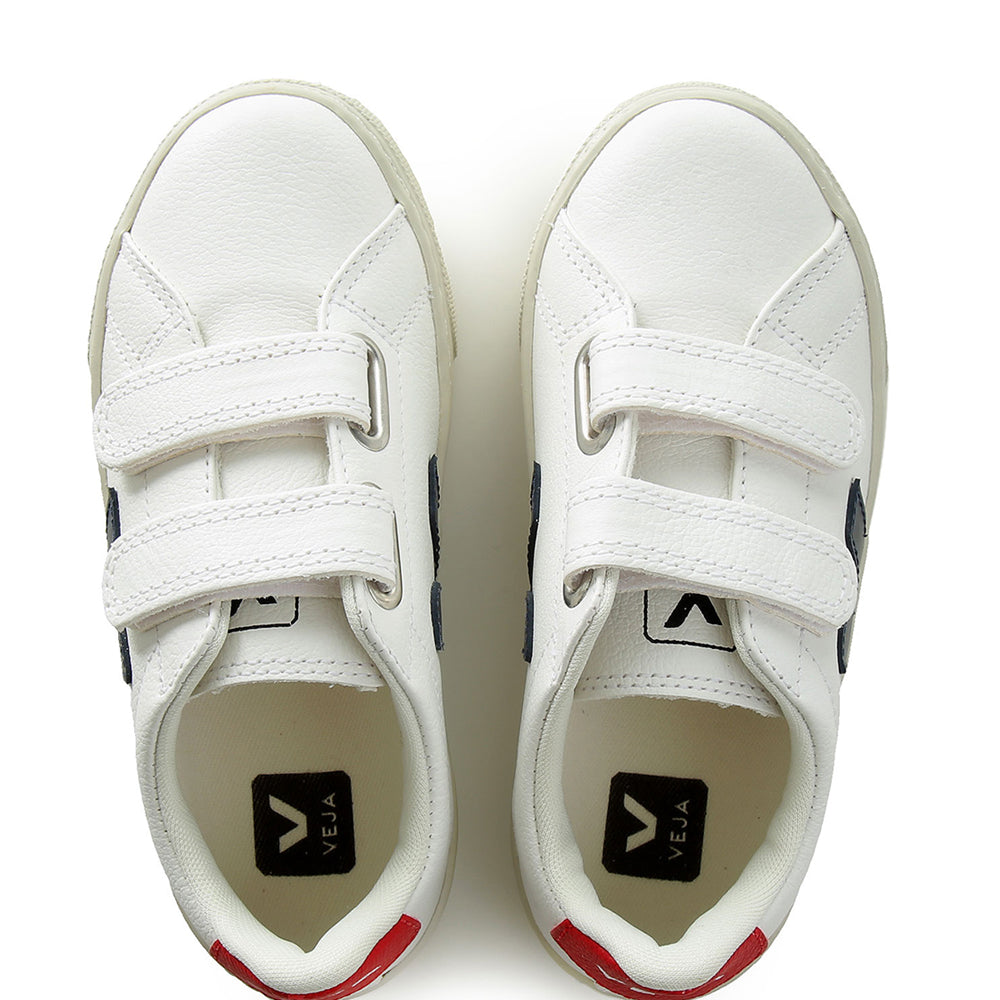 Veja Unisex Kids Explar Leather Sneakers White EU 30