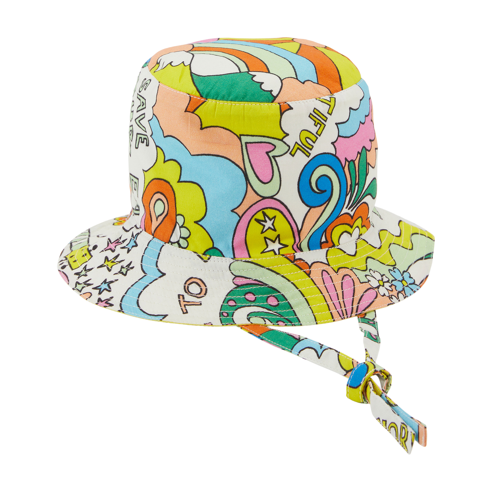 HAT 9-12 Ivory/colourful