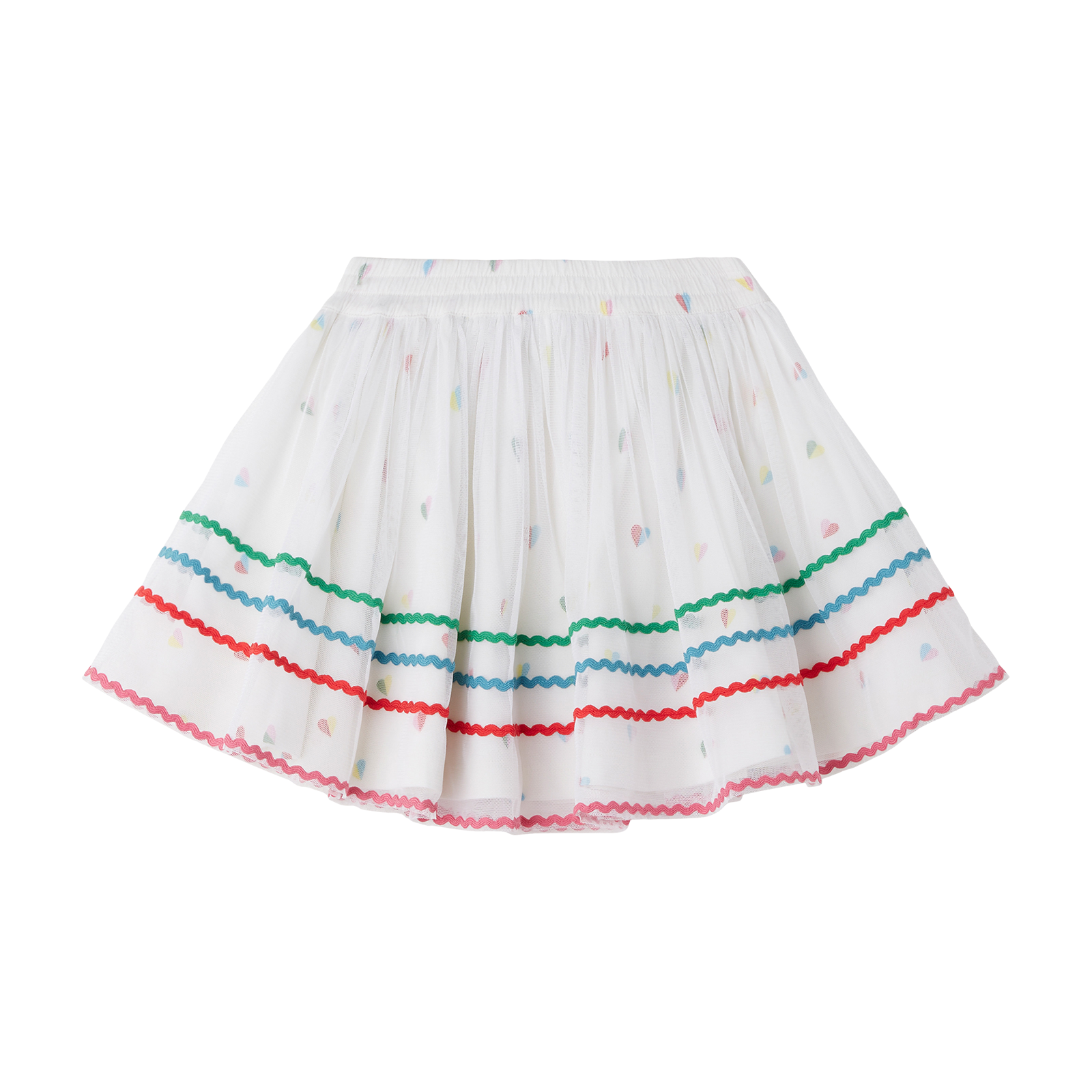 Skirt 4 Ivory/colourful