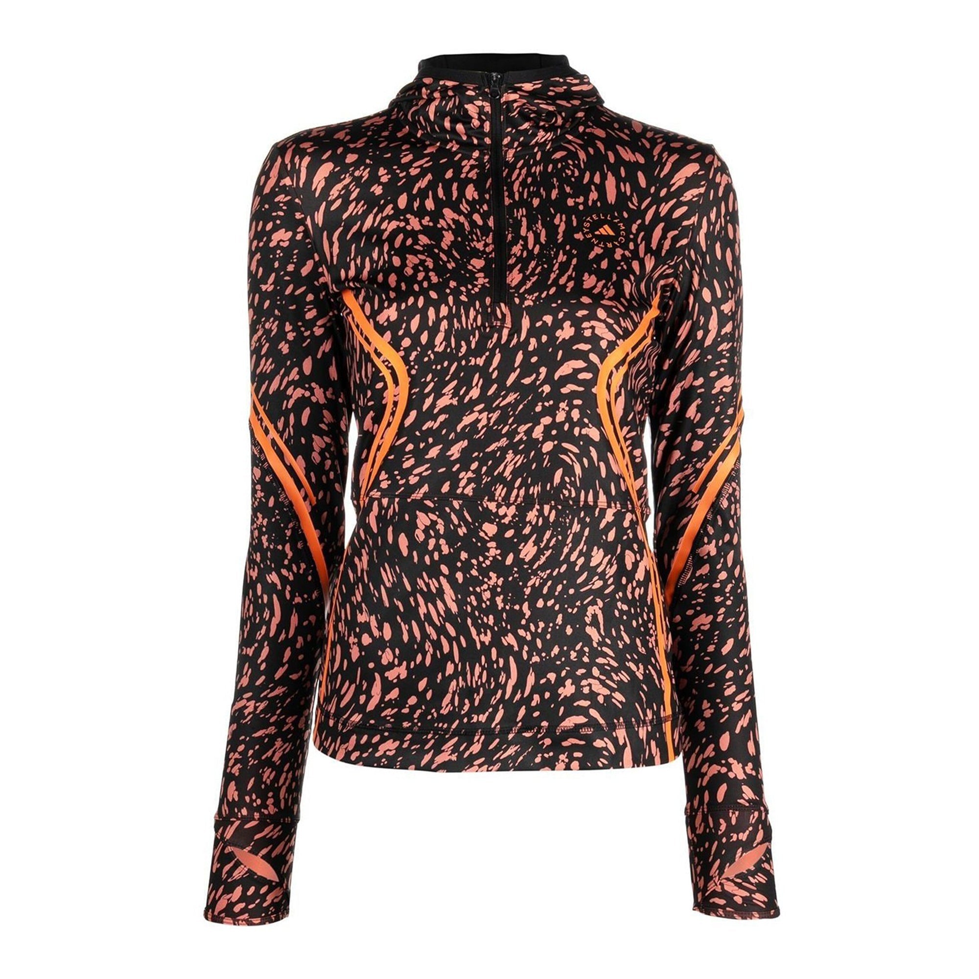 Adidas By Stella Mccartney Trueface Long Sleeve Top Orange XS