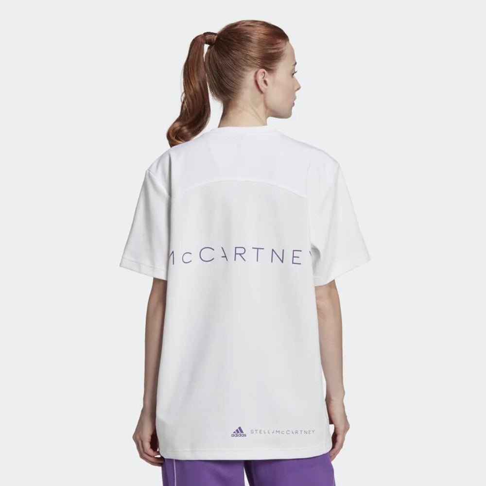 Adidas By Stella Mccartney Womens Logo T-shirt White S