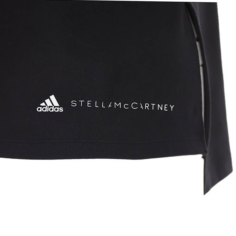 Adidas By Stella Mccartney Womens Logo Tank Top Black L