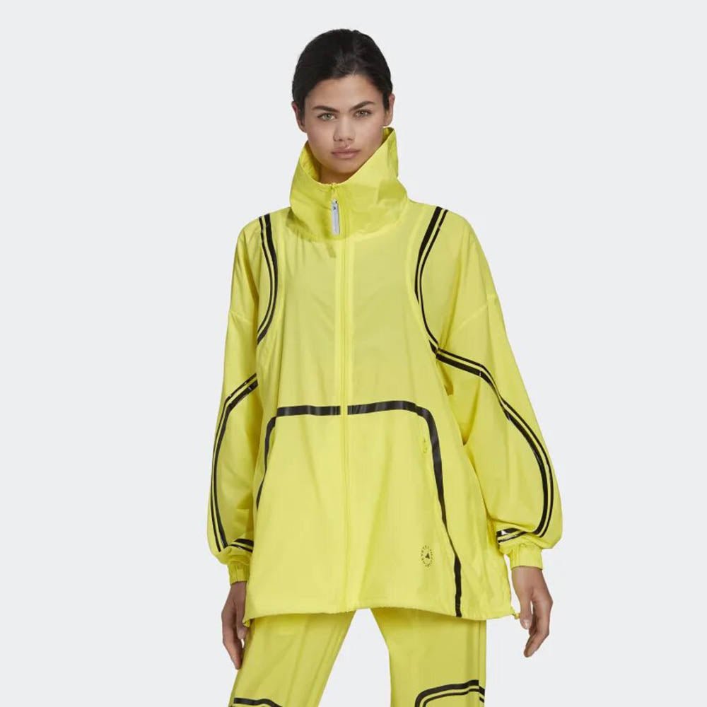 Adidas By Stella Mccartney Womens Truepace Jacket Yellow M