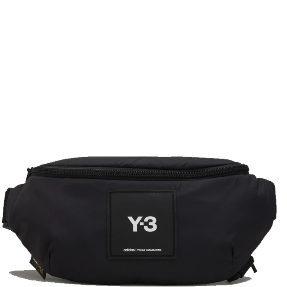 Y-3 Men's Logo Strap Waistbag Black - ONE SIZE BLACK