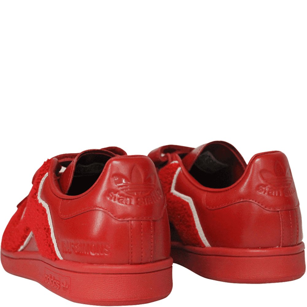 Adidas X RAF Simons Men's Stan Smith Red Sneakers 6.5