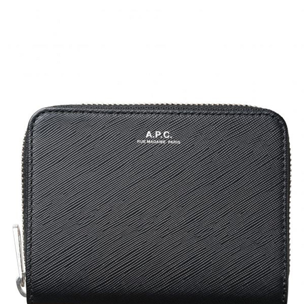 A.p.c Mens Emmanuel Wallet Black ONE Size