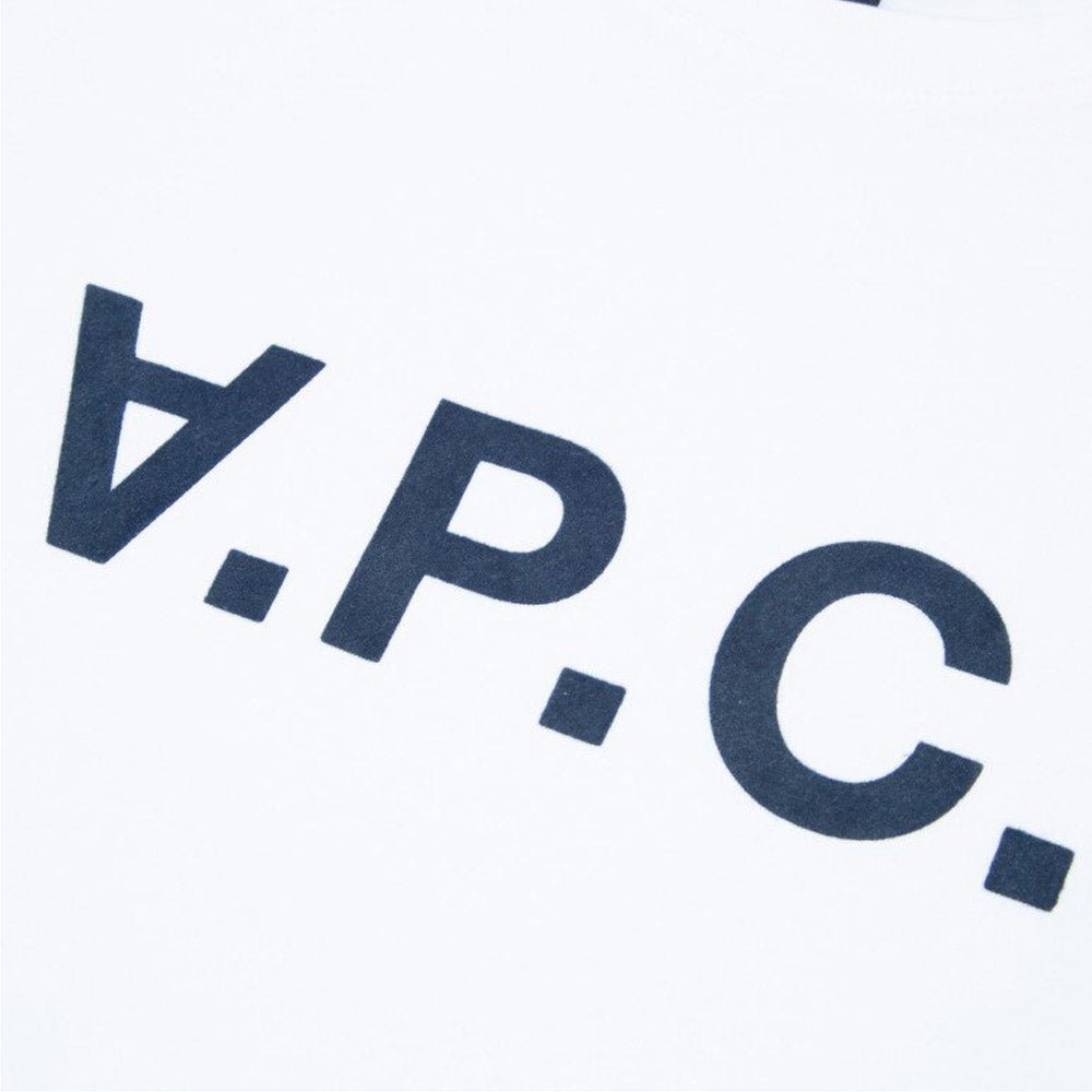 A.P.C Men's V.P.C Logo T-shirt White L