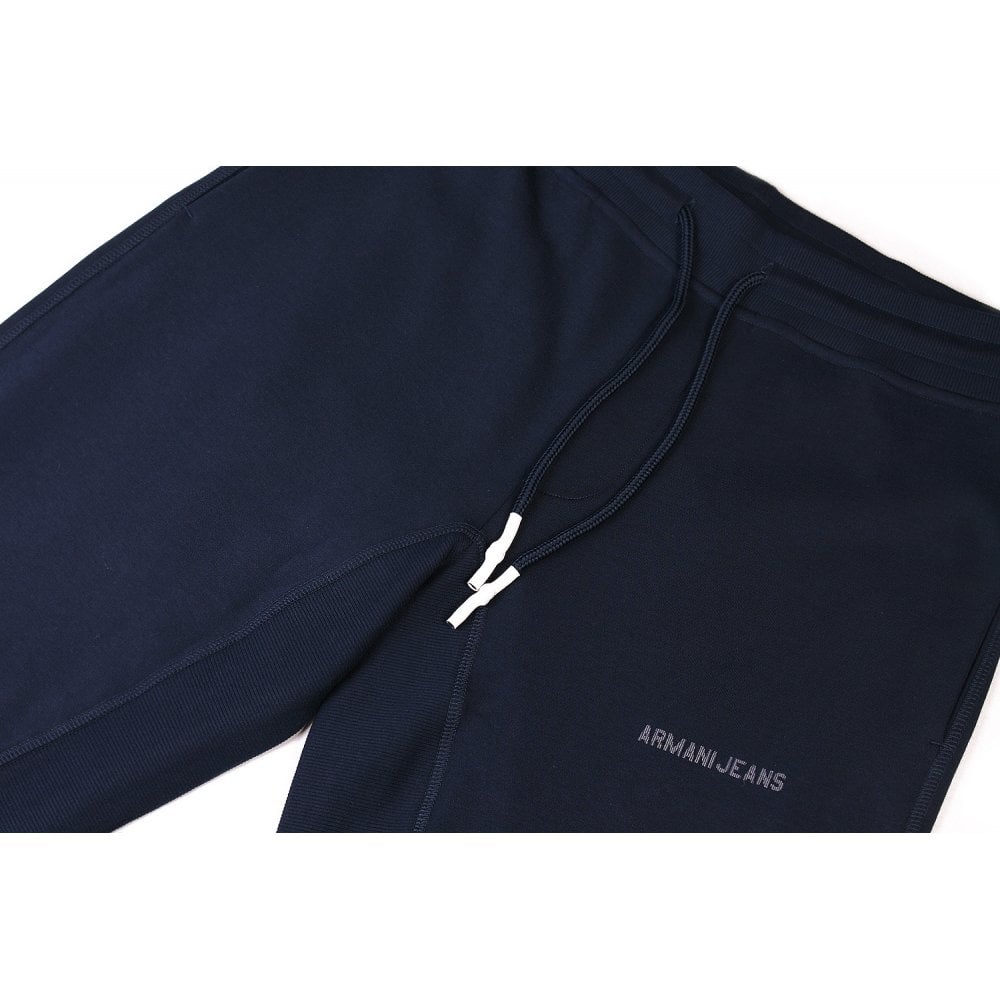 Armani Jeans Men's Logo Sweatpants Navy L