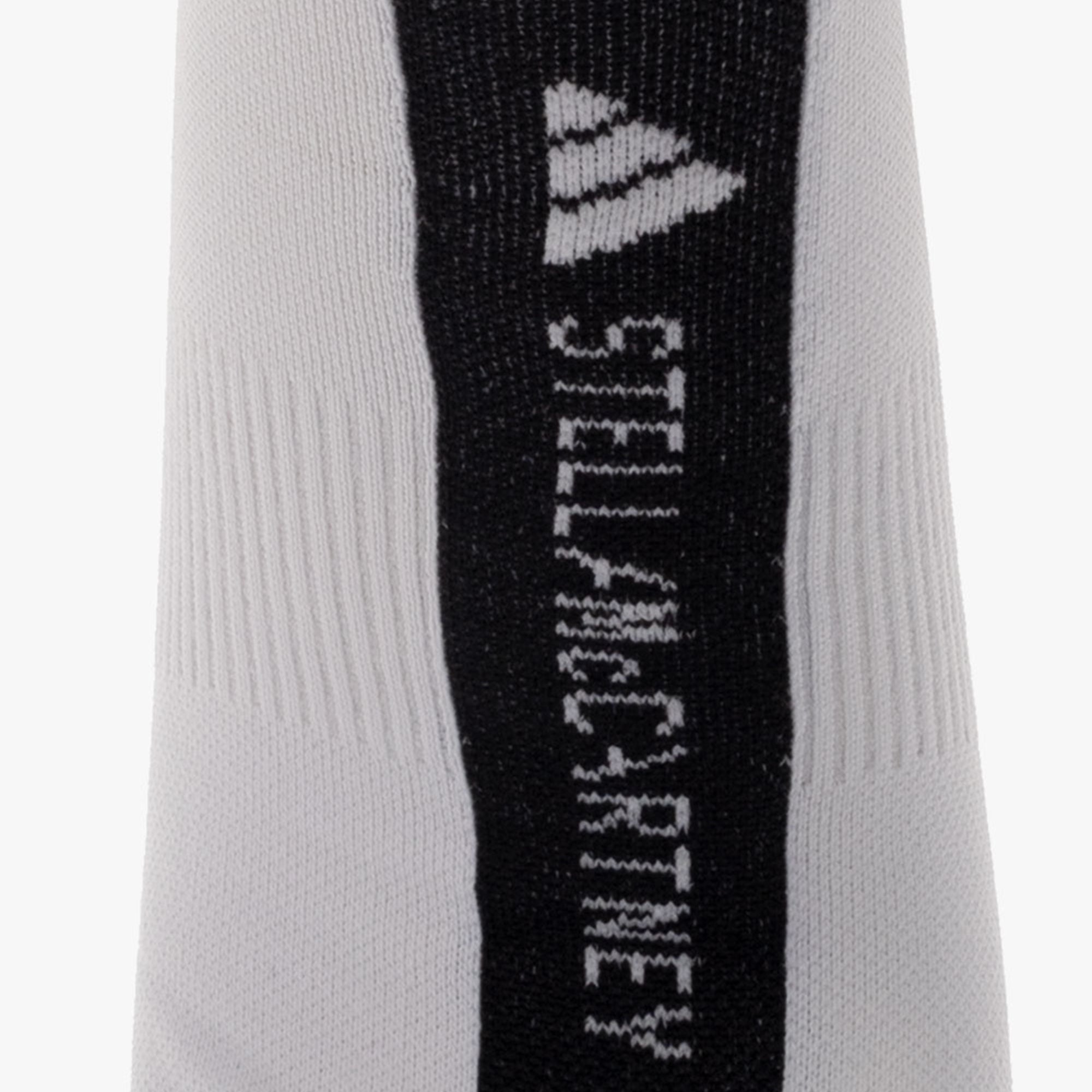 Asmc Socks 2P White/black/black Small