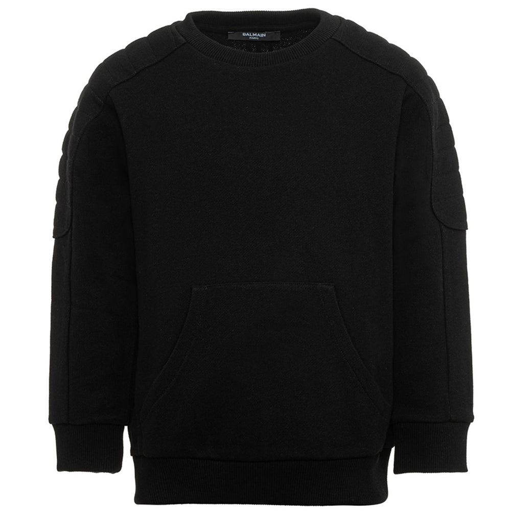 Balmain Boys Back Logo Sweater Black 13Y - 2024 ❤️ CooperativaShop ✓