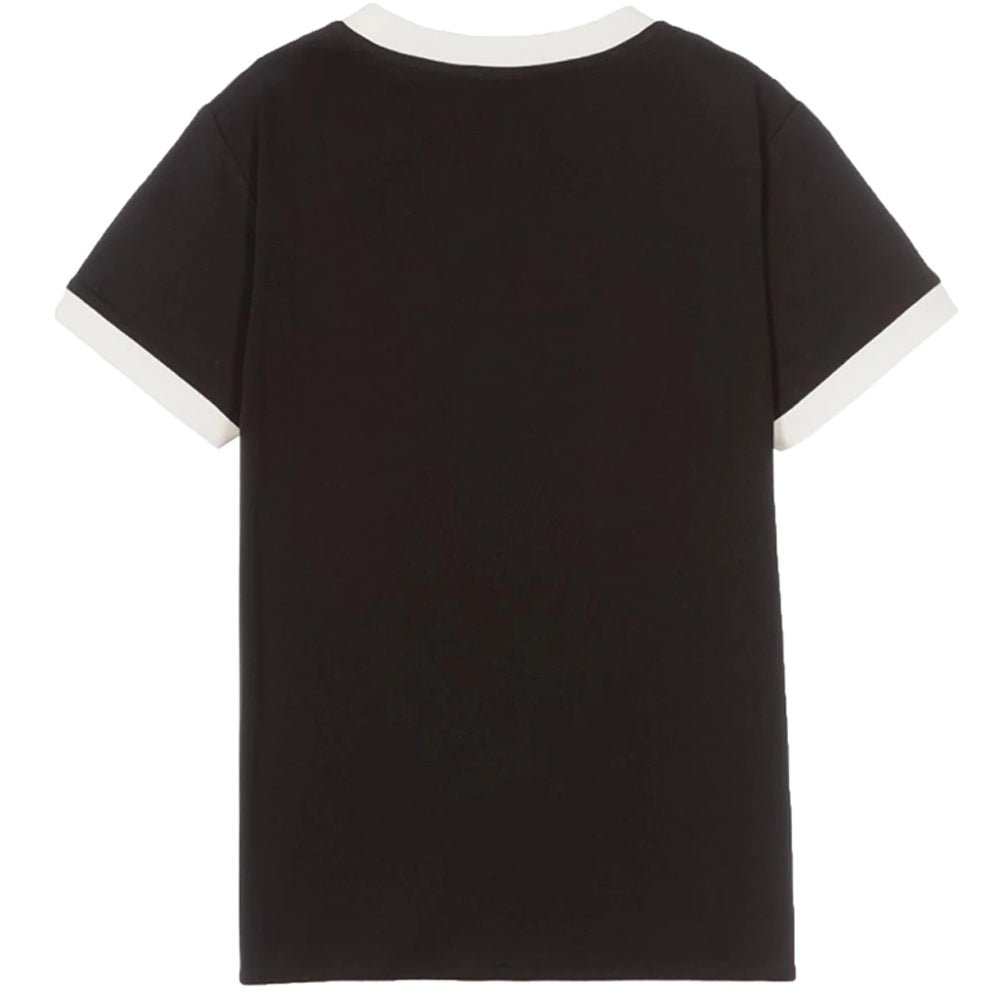 Balmain Boys Logo Cotton T-shirt Black 16Y