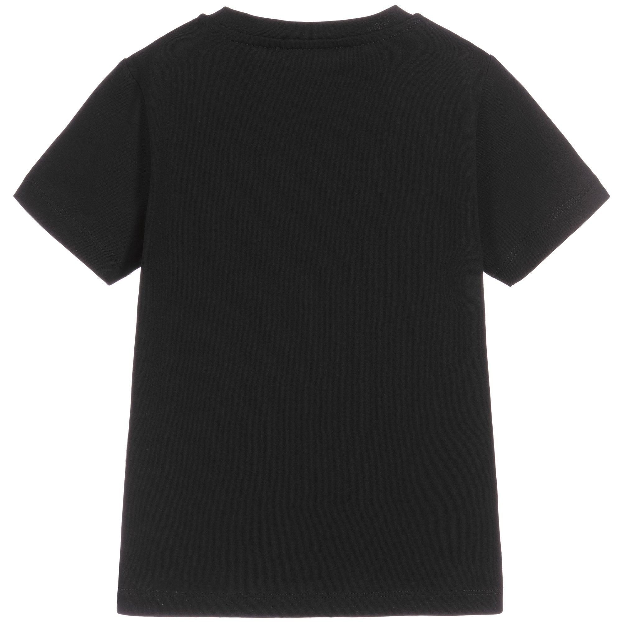 Balmain Boys Logo T-shirt Black 14Y