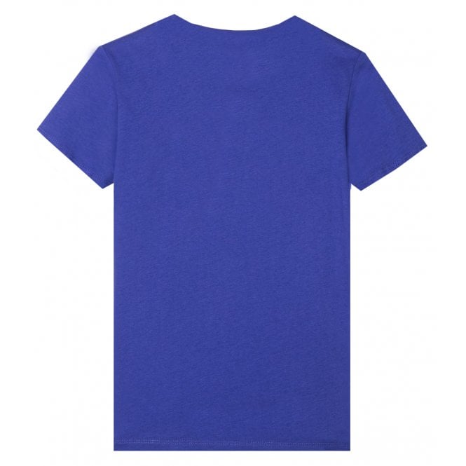 Balmain Boys Logo T-shirt Blue 8Y