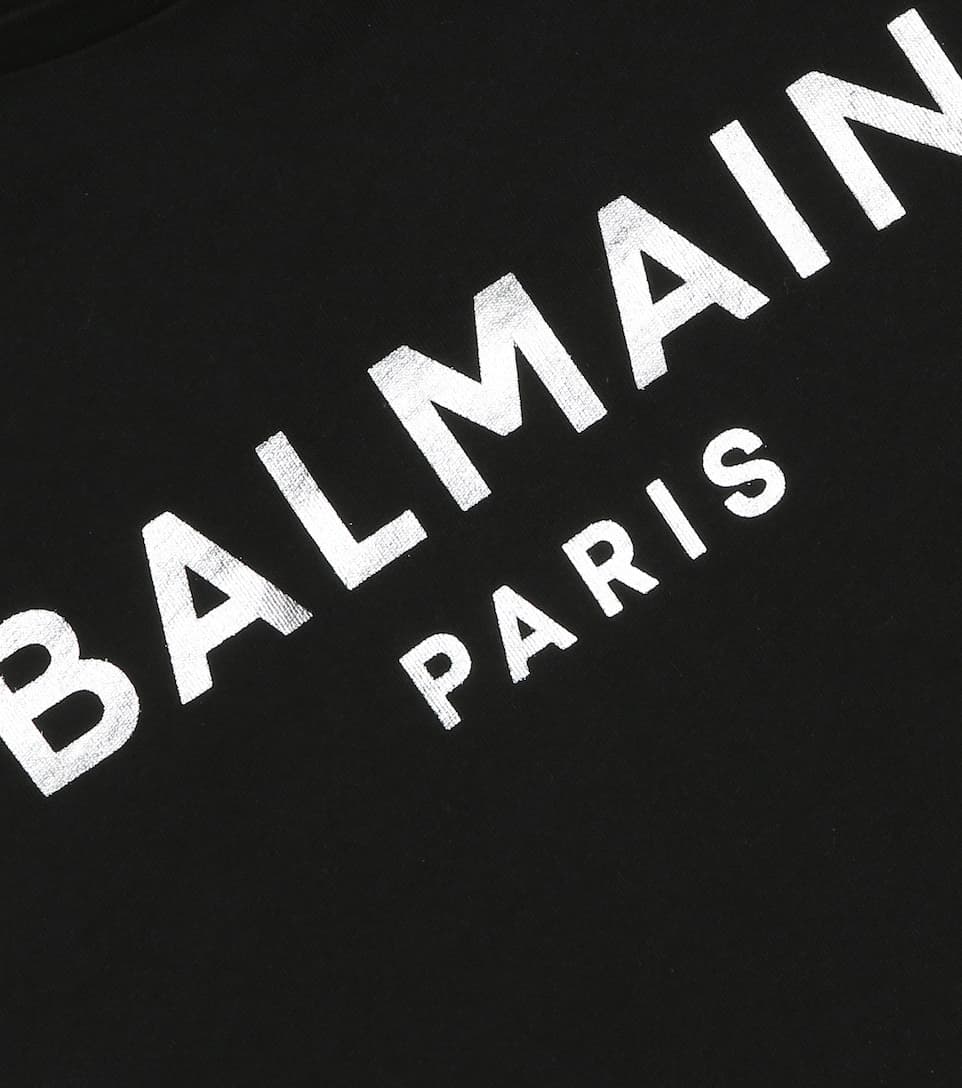 Balmain Girls Logo Vest Black 10Y