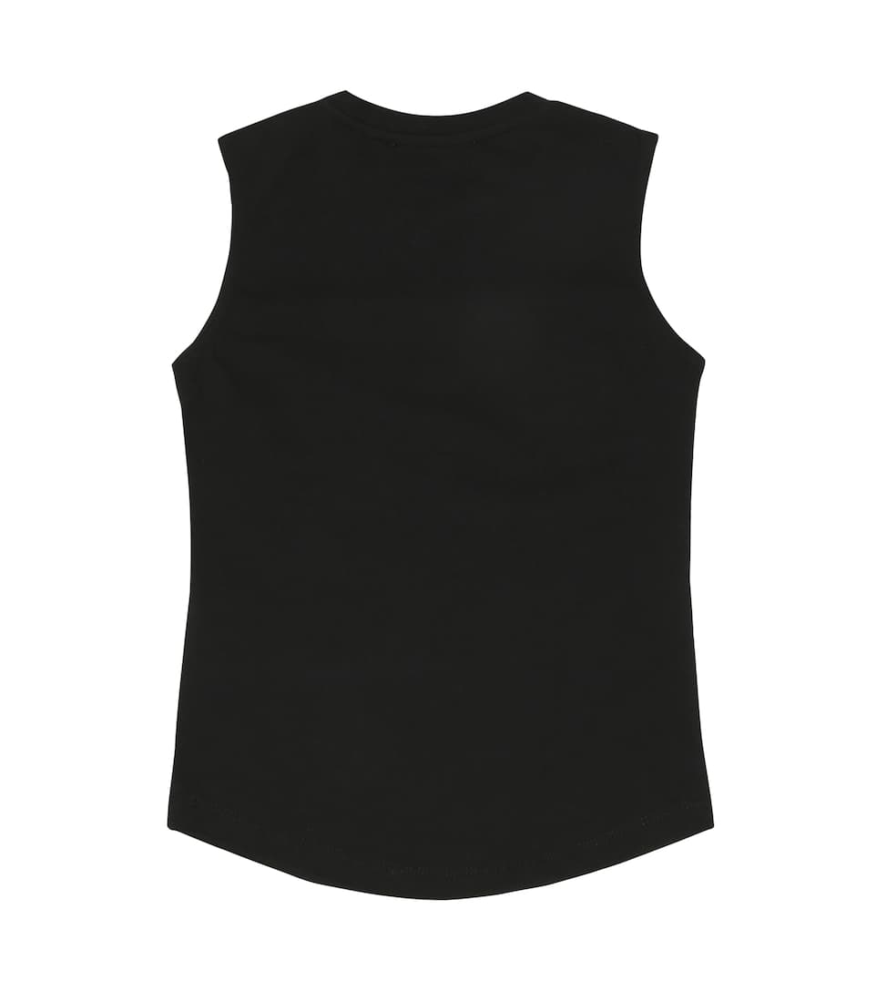 Balmain Girls Logo Vest Black 8Y