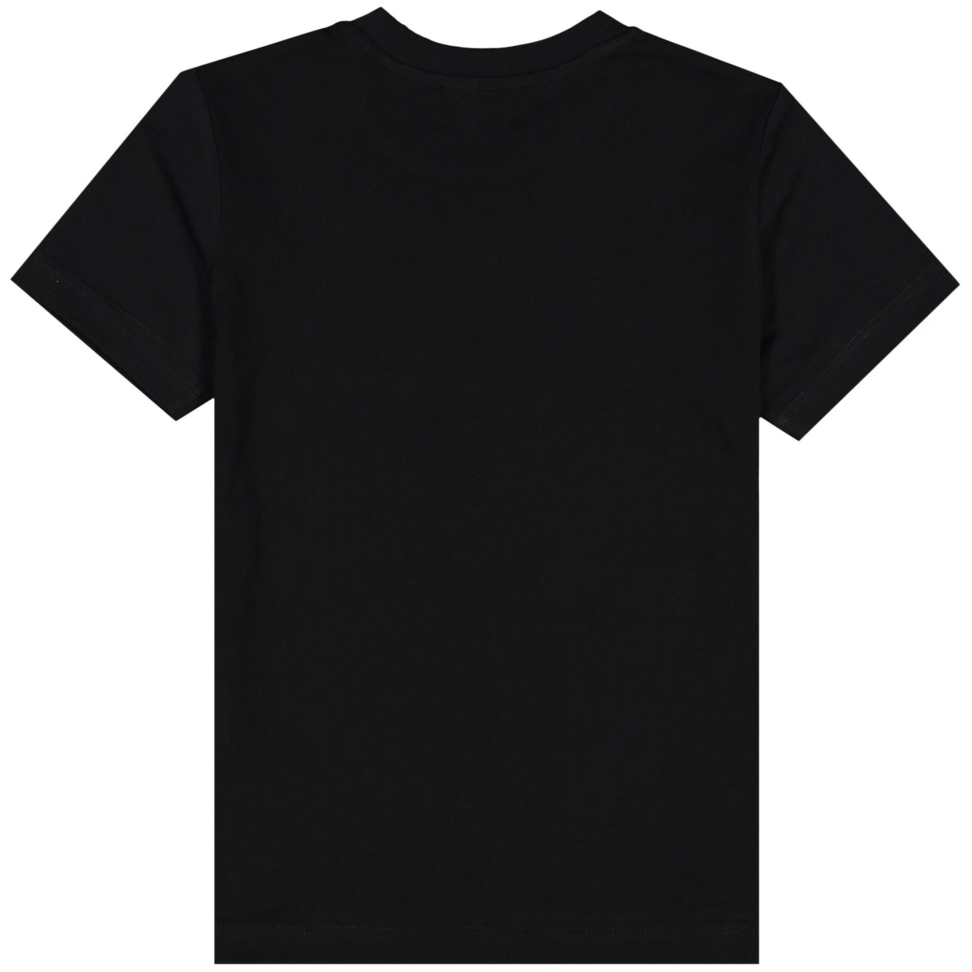Balmain Paris Boys Side Downfacing Logo T-shirt Black 10Y