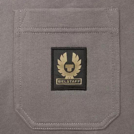 Belstaff Men's Back Pocket Logo Joggers Grey S