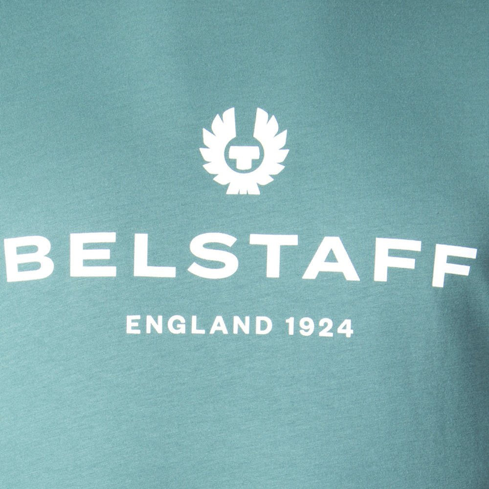 Belstaff Mens Logo T-shirt Blue XL