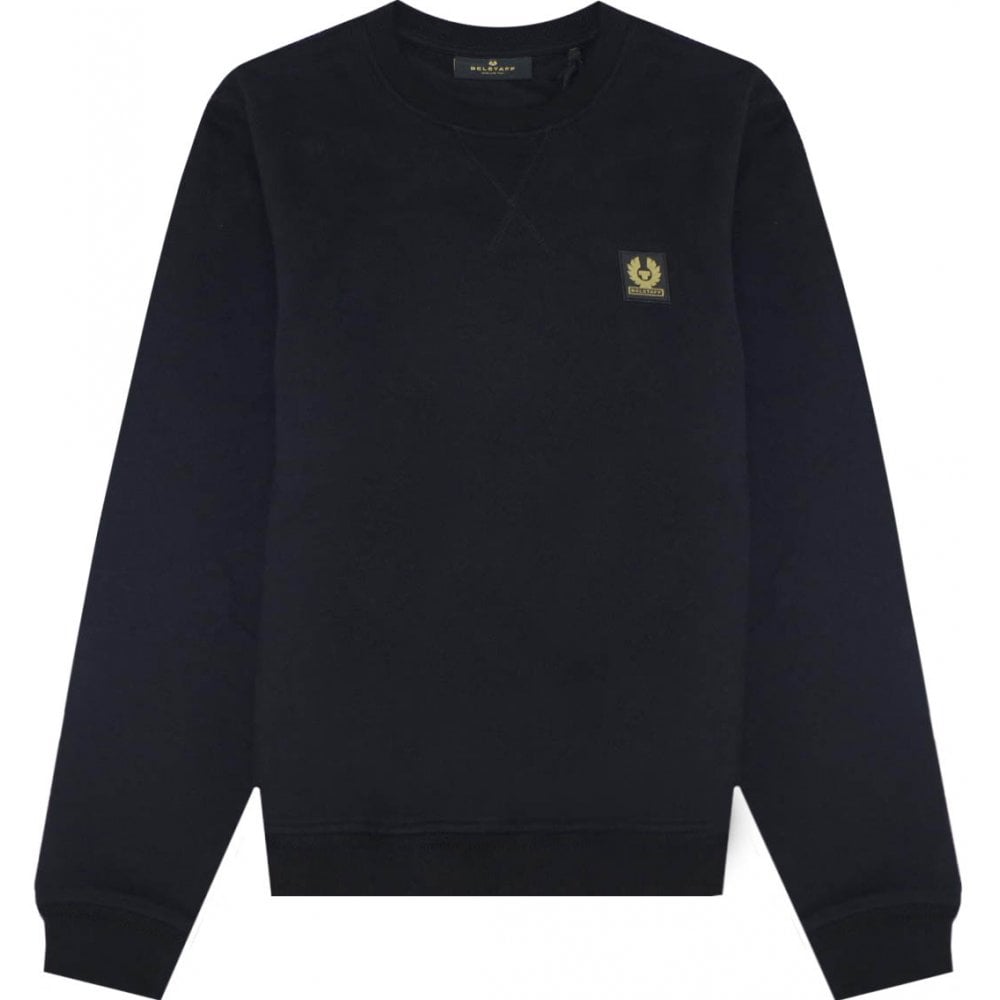 Belstaff Men's Plain Black Sweater L