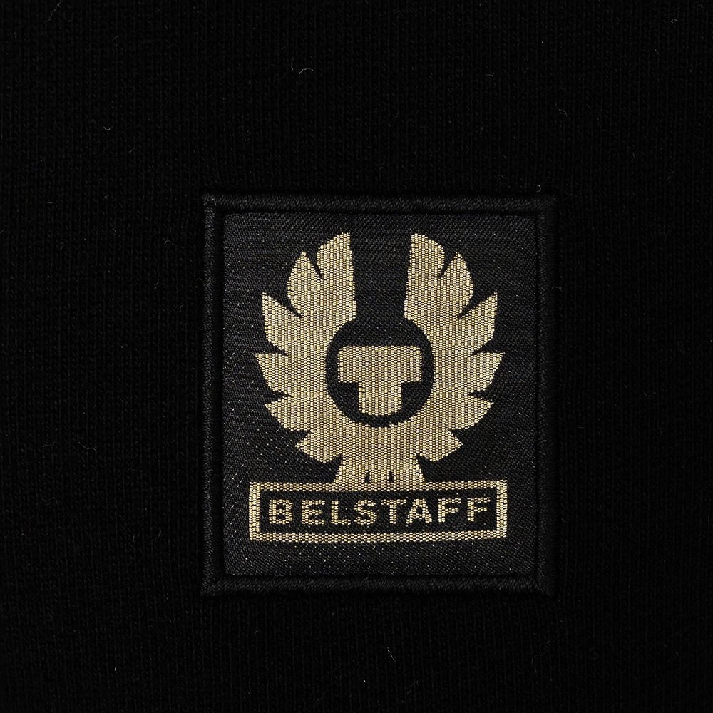 Belstaff Mens Quarter Zip Sweater Black S