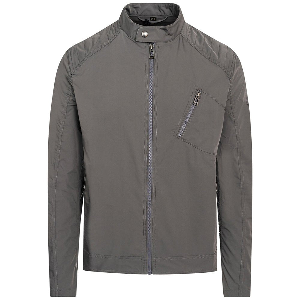 Belstaff Mens Tonal V Racer Jacket Grey X