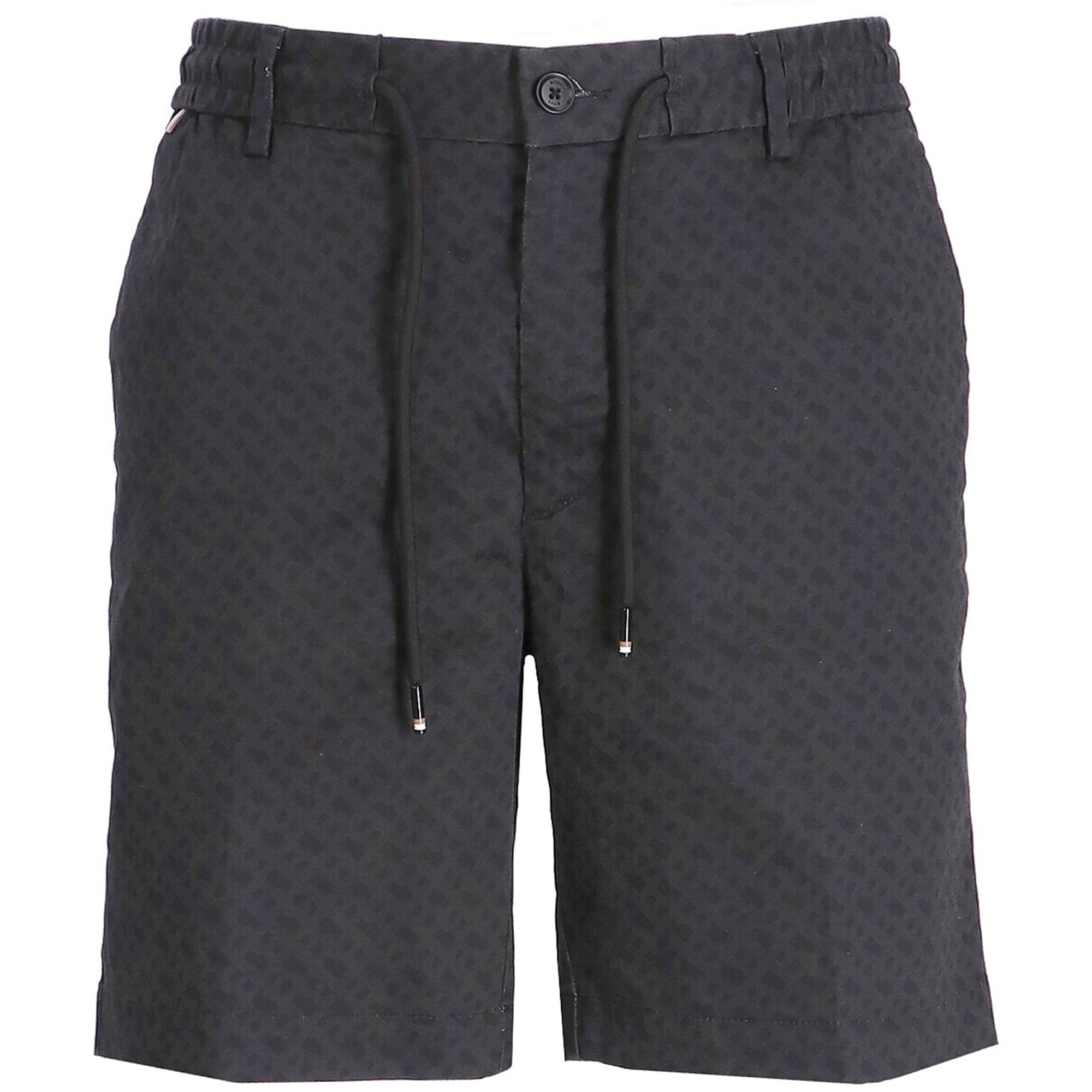 Boss Mens All - Over Patterned Shorts Black Small