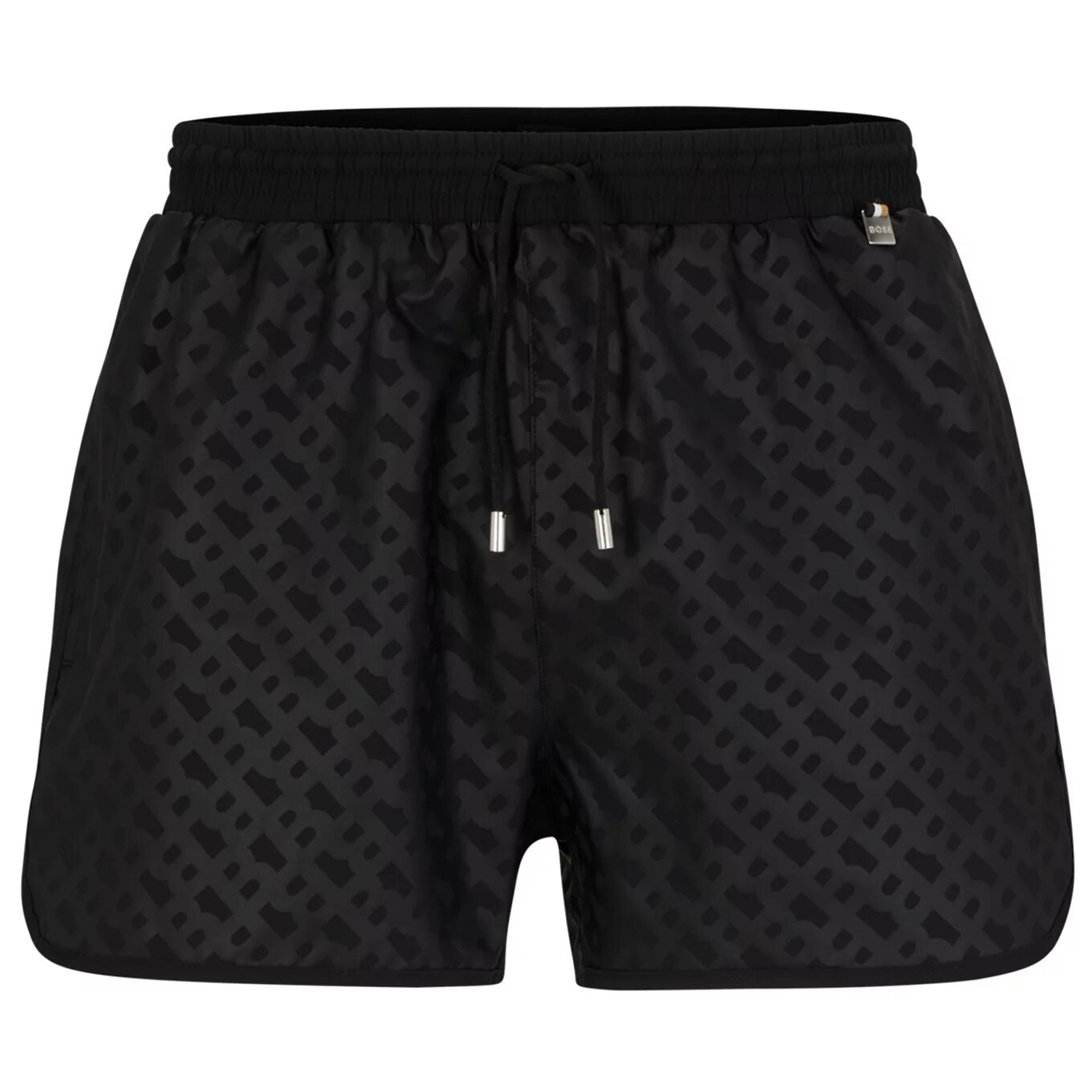 Boss Men's Monogram-Print Swim Shorts