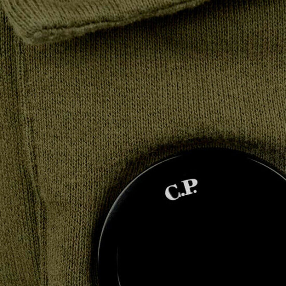 C.P Company - Boys Fleece Goggle Shorts Khaki 12Y