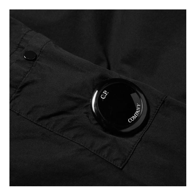 C.P Company Boys Gabardine Overshirt Black 6Y