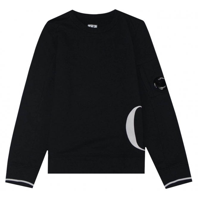 C.P Company Boys Goggle Sweater Black 4Y