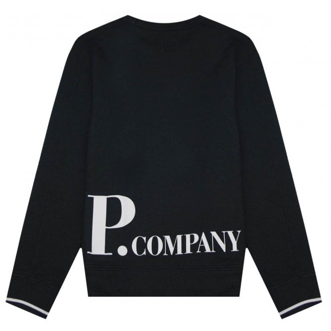C.P Company Boys Goggle Sweater Black 4Y