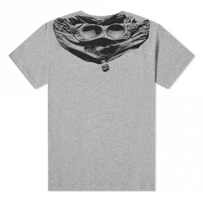 C.P Company Boys Goggle T-shirt Grey 8Y