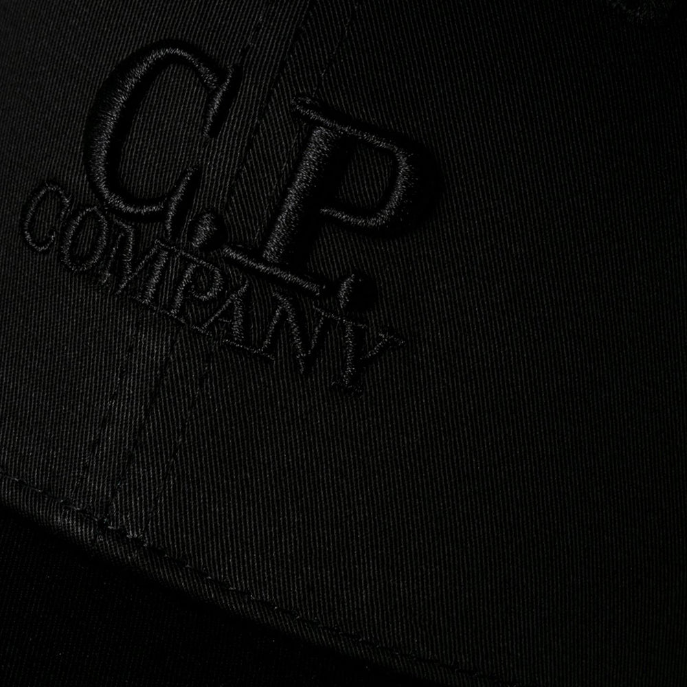 C.P Company - Boys Logo Cap Black 54 Cm
