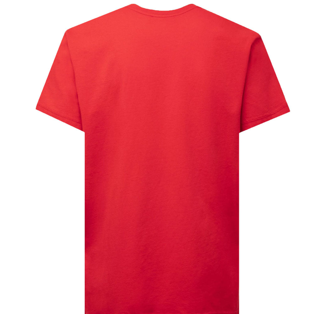 Dsquared2 Boys Logo Print Cotton T-shirt Red 4Y