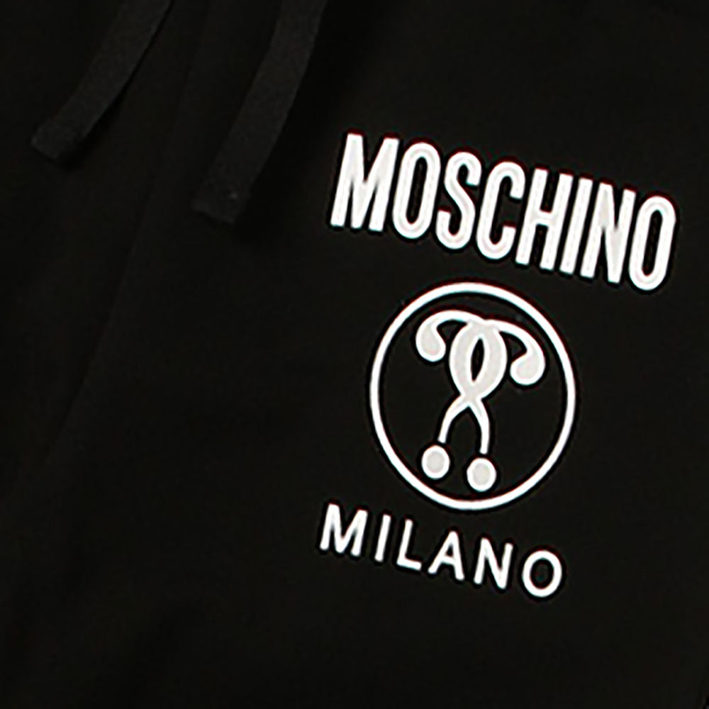 Moschino Boys Milano Logo Joggers Black 6Y