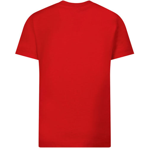 Dsquared2 Baby Boys Red Logo Crew-neck T-shirt 36M