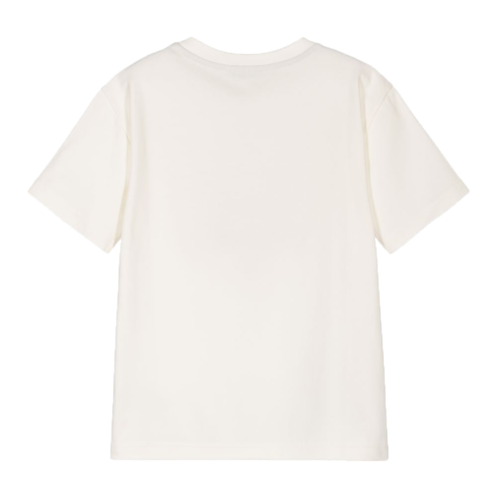 Dolce & Gabbana Boys Logo T-shirt Cream 8Y