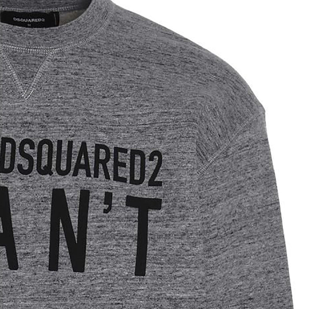Dsquared2 Men's I Can't Sweatshirt Grey S