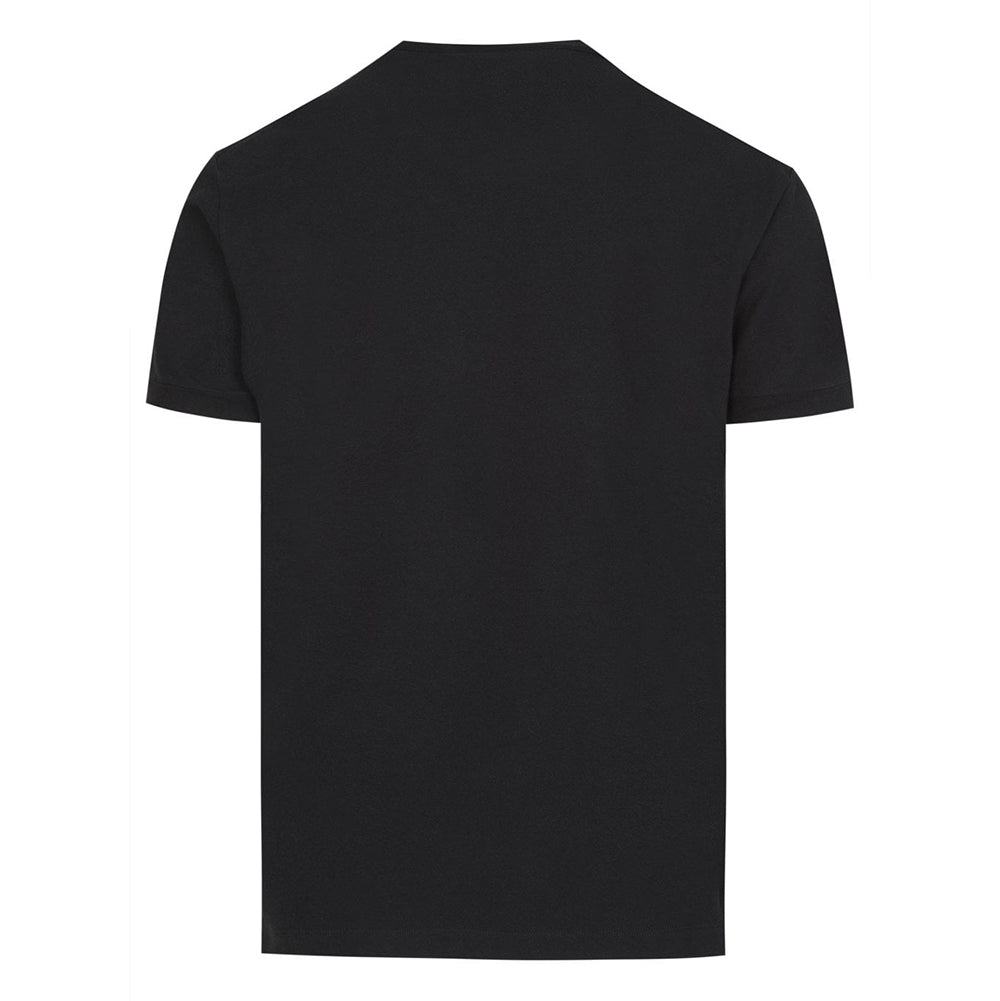 Dsquared2 Men's Graphic Dan Rose Print T-shirt Black XXL