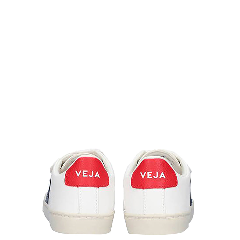 Veja Boys Esplar Velcro Trainer White 23