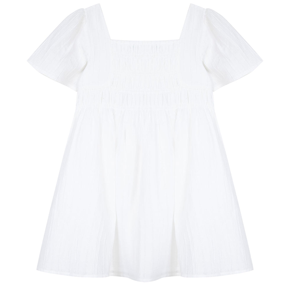 Tartine Et Chocolat Girls Dress White 6Y