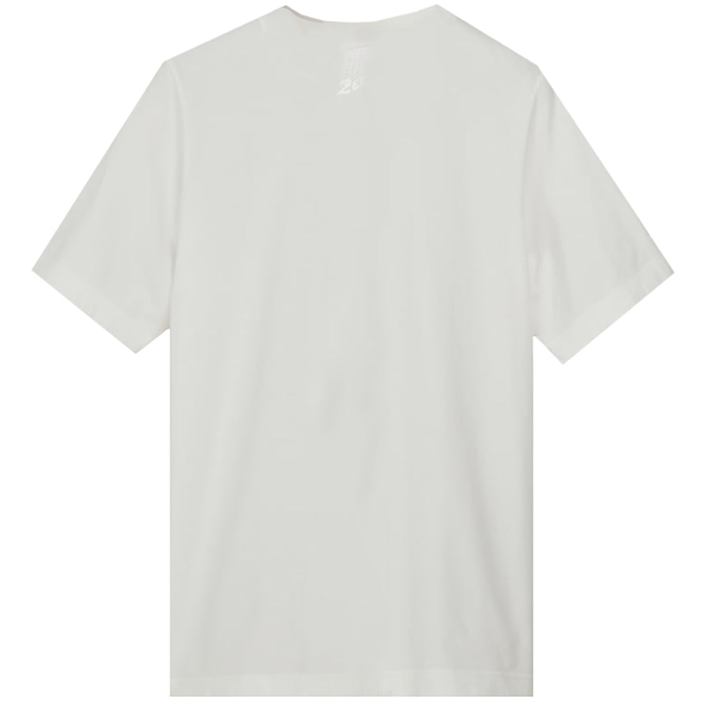 Y-3 Men's Centre Front Stripes T-shirt White M
