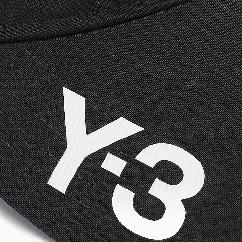 Y-3 Mens Black Cordura Cap One Size