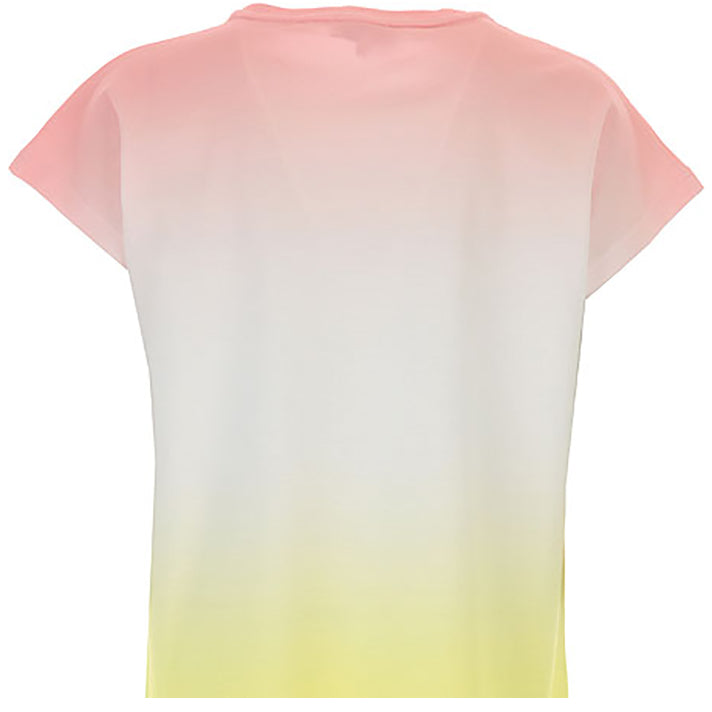 Givenchy Girls Logo T-shirt Multicoloured 14Y Pink