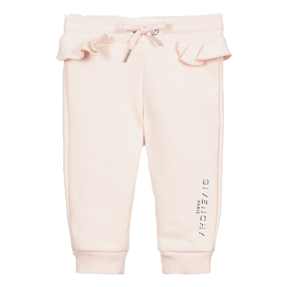 Givenchy Baby Girls Logo Print Joggers Pink 18M