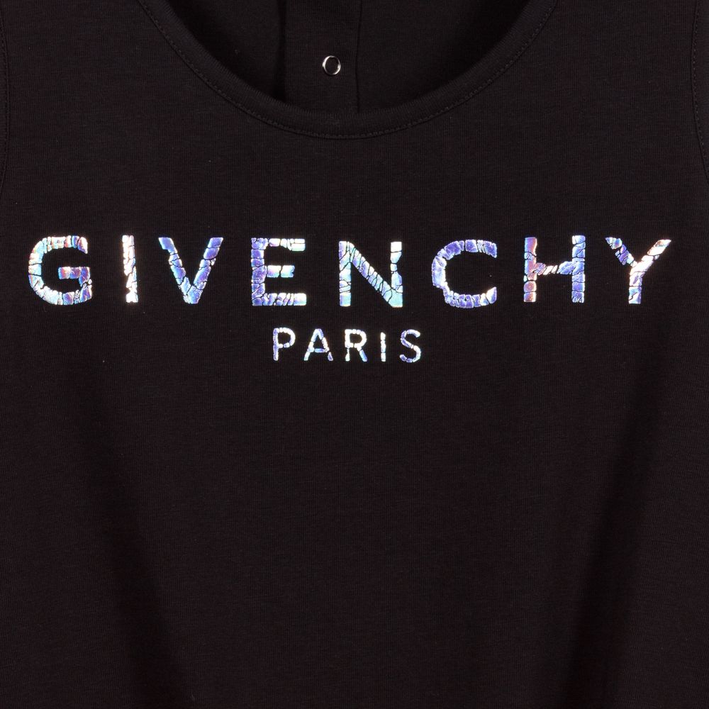 Givenchy Girls Logo Dress Black 10Y